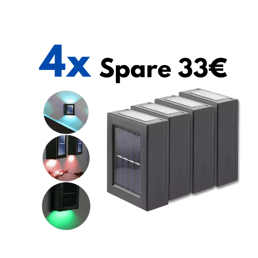 Solar Doppelseitiger Strahler - Klarwen