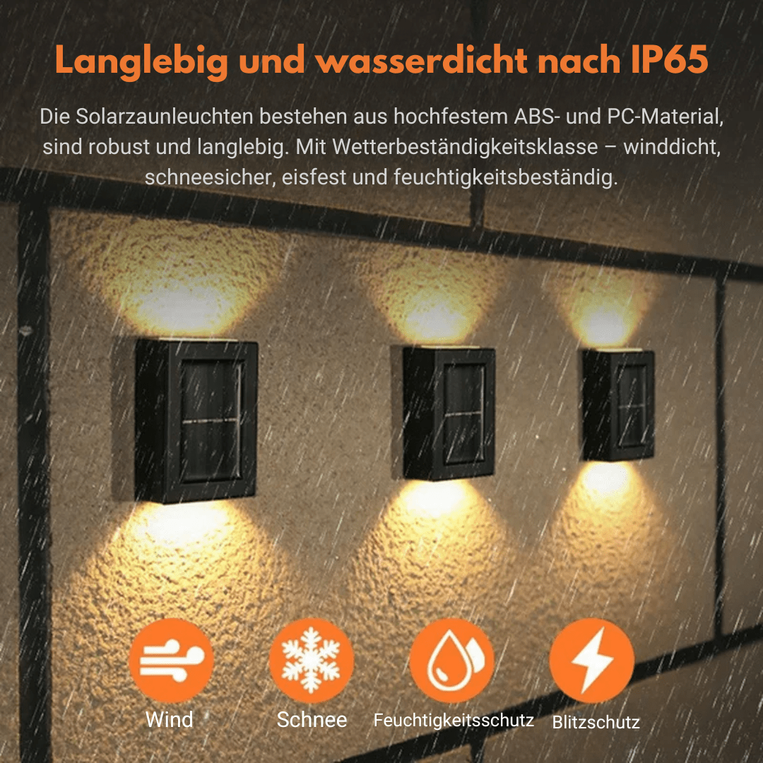 Solar Doppelseitiger Strahler - Klarwen