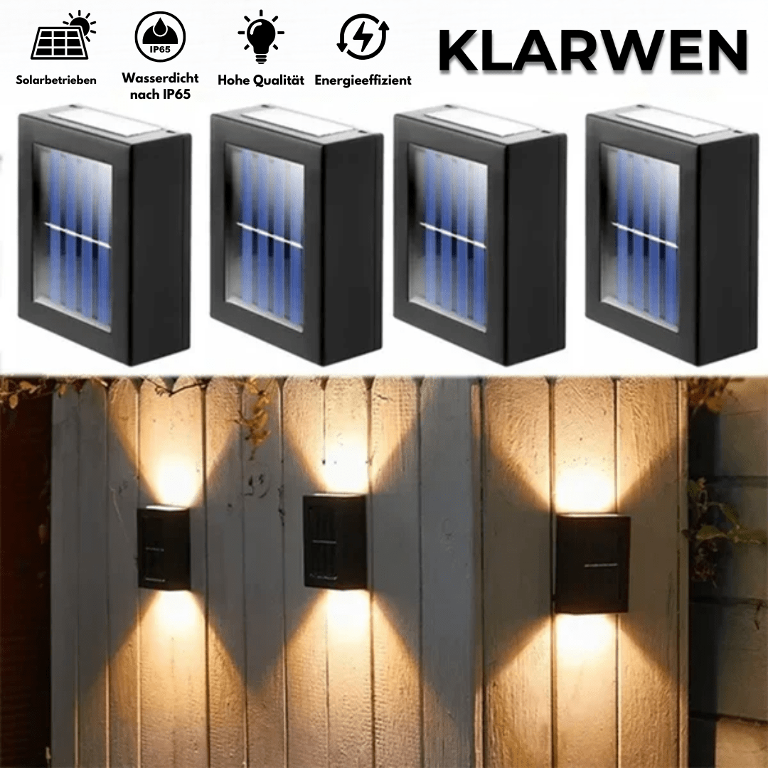 Solar Doppelseitiger Strahler - Klarwen