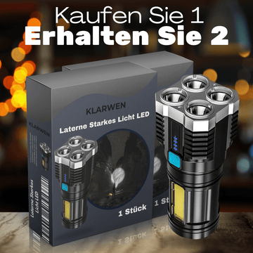Laterne Starkes Licht LED – Kaufen Sie 1, Erhalten Sie 2! - Klarwen