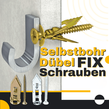Selbstbohrende Dübel - Schrauben - Klarwen