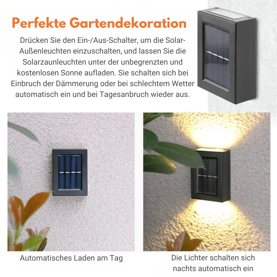 Solar Doppelseitiger Strahler - Klarwen