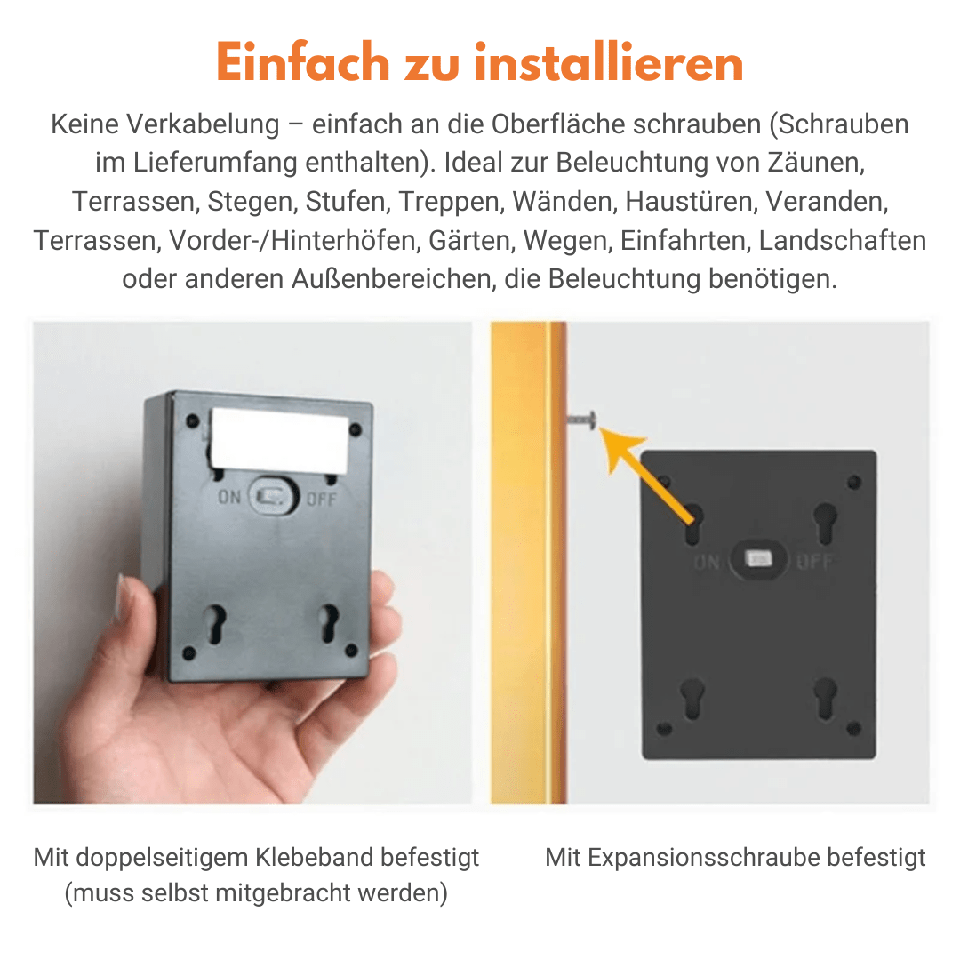 Solar Doppelseitiger Strahler - Klarwen