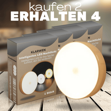 Intelligentes LED - Nachtlicht - Kaufen Sie 2, Erhalten Sie 4 - Klarwen