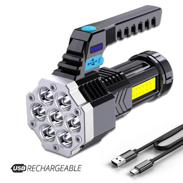Wiederaufladbare LED - Taschenlampe - Klarwen