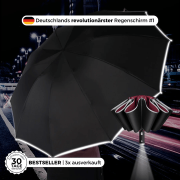 SaveUmbrella™ 2.0 - Premium Regenschirm - Das Original - Klarwen