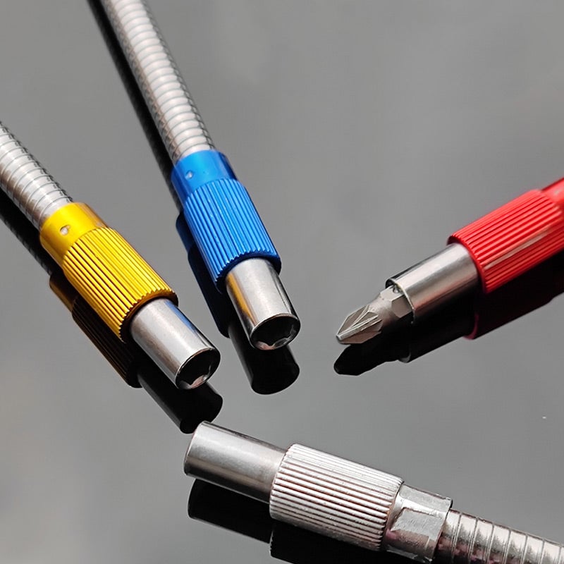 1+1 Gratis | FlexiBit™ Sechskant - Welle Metall Flex Universalerweiterungs - Bit - Halter - Klarwen