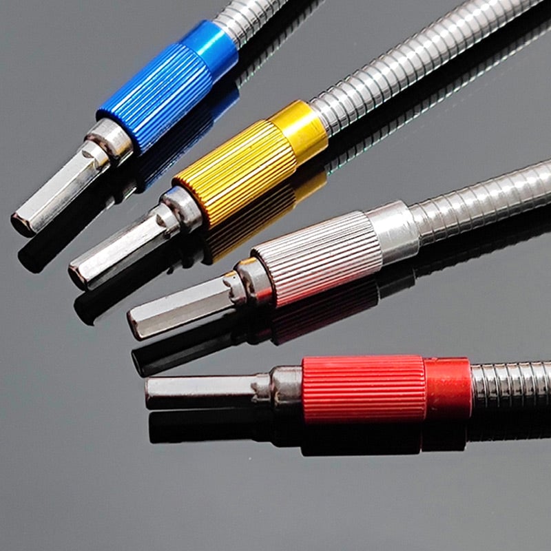 1+1 Gratis | FlexiBit™ Sechskant - Welle Metall Flex Universalerweiterungs - Bit - Halter - Klarwen