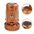 Tragbare LED - Campinglampe mit Ventilator - Klarwen