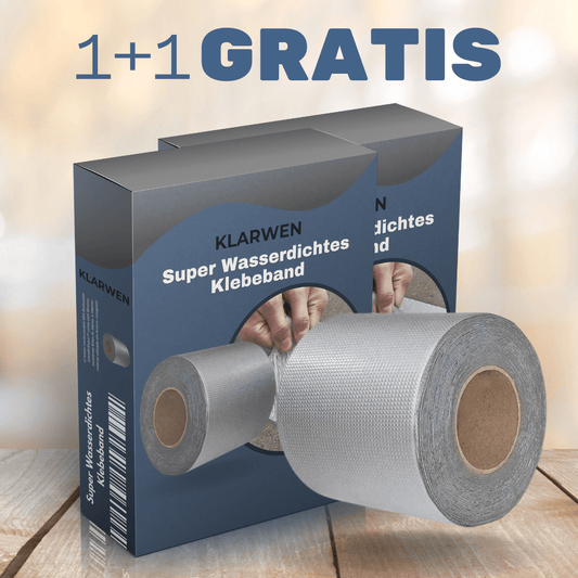 Super Wasserdichtes Klebeband – 2 Rollen zum Preis von 1 - Klarwen