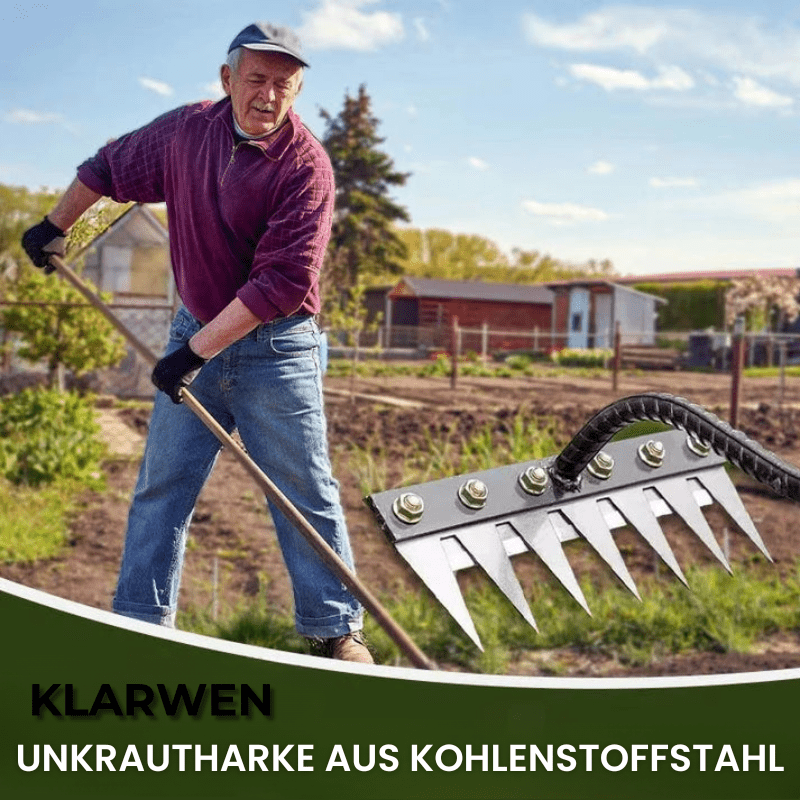 Multifunktionales Gartenwerkzeug zur Bodenpflege | PRONGSPRO - Klarwen