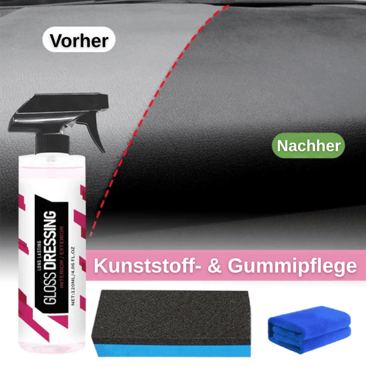 Gloss Dressing™ – Kunststoff - & Gummipflege - Klarwen