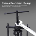 TriGrip Pro – Innenlager Abzieher mit 3 Greifarmen - Klarwen