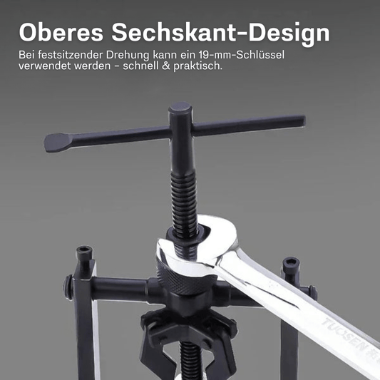 TriGrip Pro – Innenlager Abzieher mit 3 Greifarmen - Klarwen