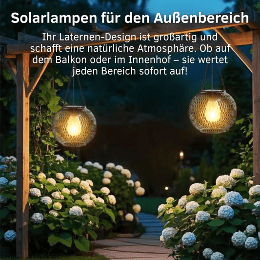LumaGlow™ – Solar - Hängelampe Outdoor - Klarwen