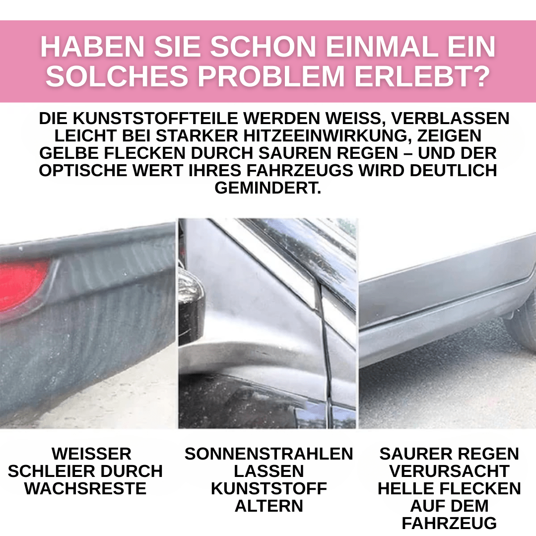 Gloss Dressing™ – Kunststoff - & Gummipflege - Klarwen