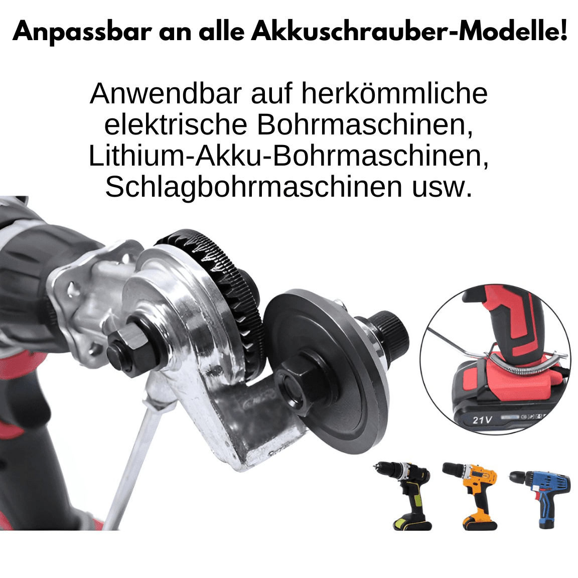 Elektrischer Blechschneider für Bohrmaschinen - Klarwen