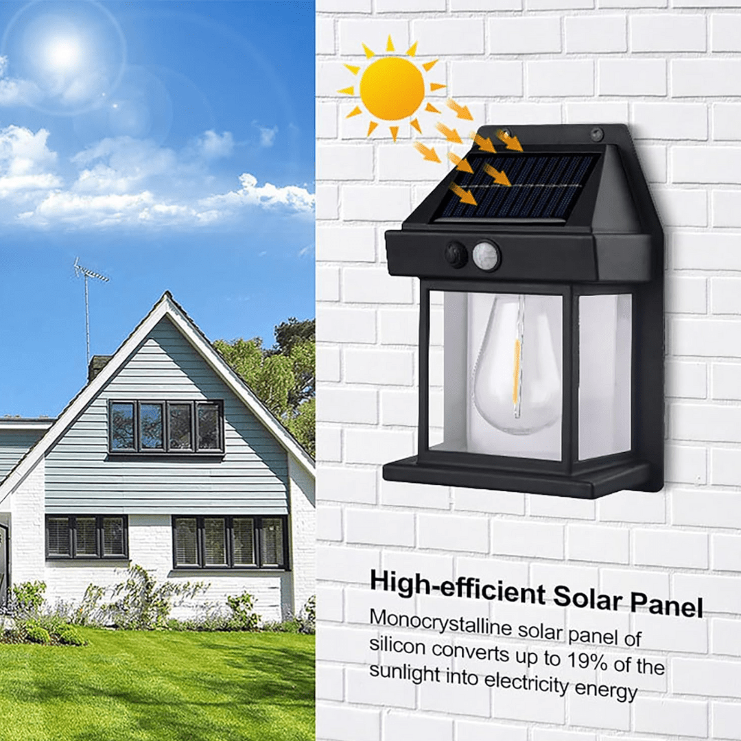 Veluna™ – Solar - Wandleuchte für Außen - Klarwen