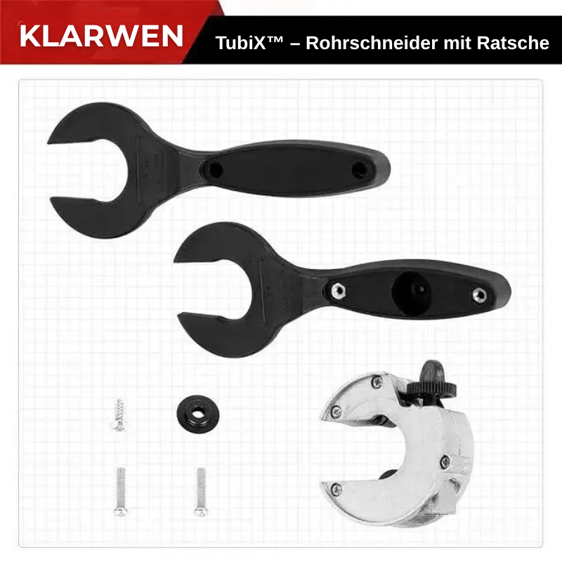 TubiX™ – Rohrschneider mit Ratsche - Klarwen