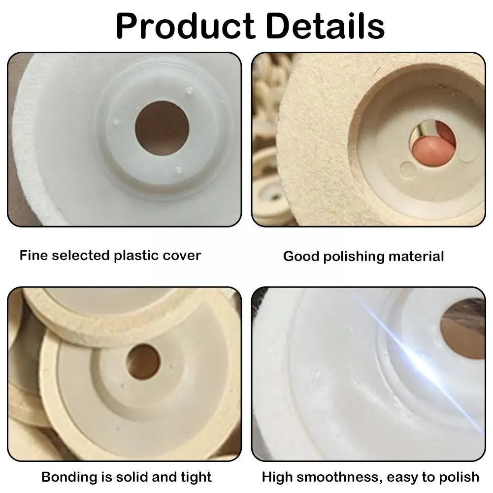 5 + 5 Gratis | PolishPro™ Grind Shine Polierpad [Letzter Tag Rabatt] - Klarwen