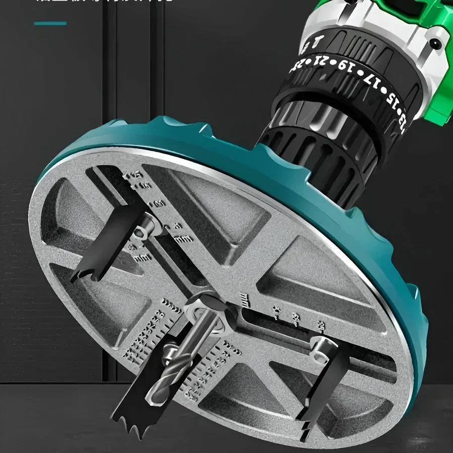 50% Rabatt | BoreMaster™ Einstellbare Präzisions - Lochsäge für Bohrmaschinen - Klarwen