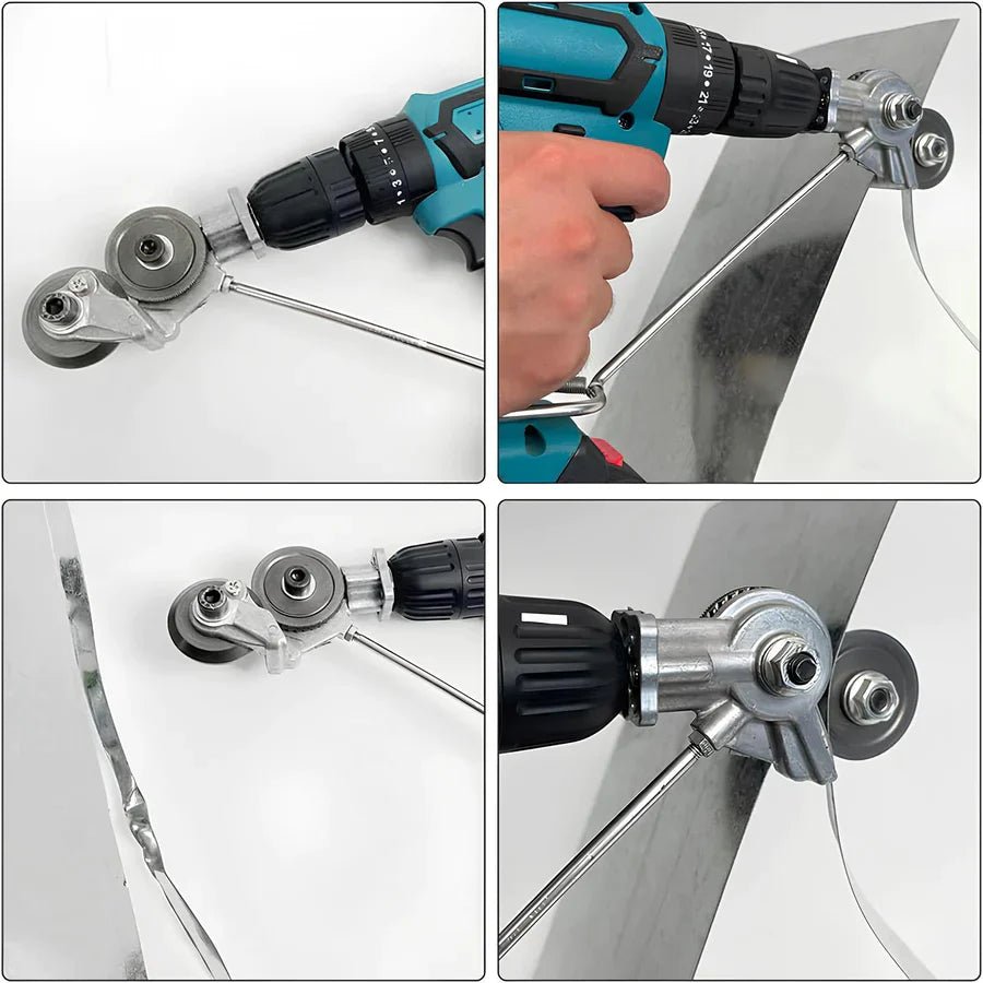 50% Rabatt | DrillCut™ Elektrische Bohrerblechschere [Letzter Tag Rabatt] - Klarwen