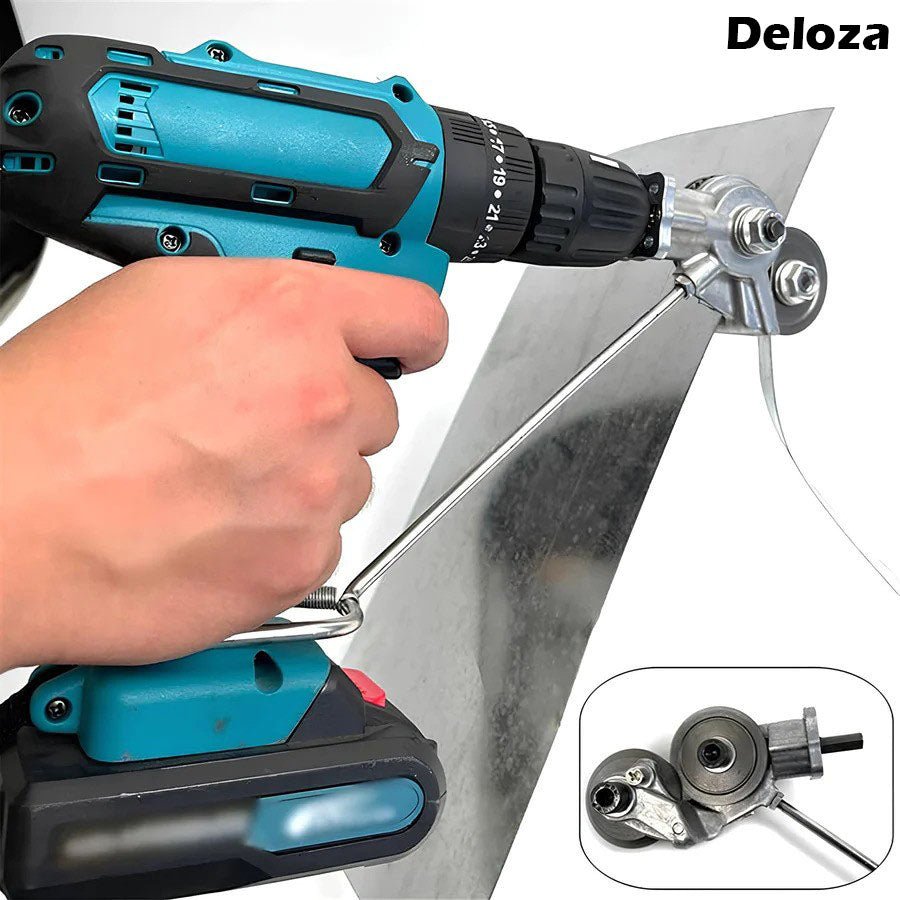 50% Rabatt | DrillCut™ Elektrische Bohrerblechschere [Letzter Tag Rabatt] - Klarwen