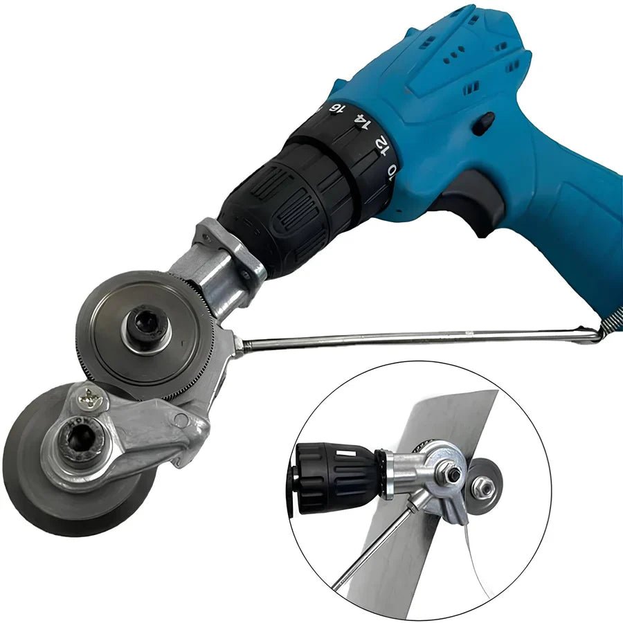 50% Rabatt | DrillCut™ Elektrische Bohrerblechschere [Letzter Tag Rabatt] - Klarwen