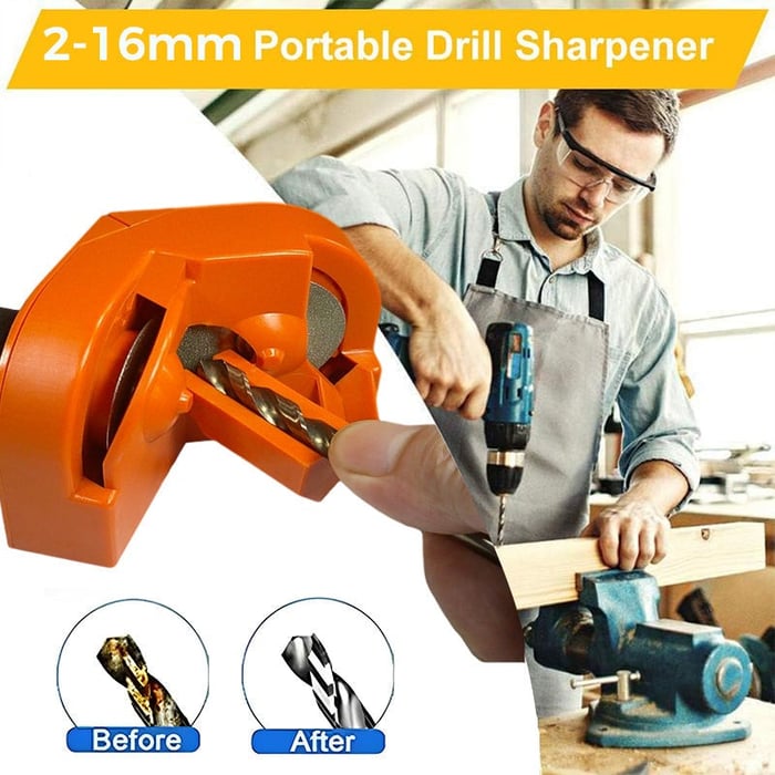 50% Rabatt | DrillSharpener™ - Halten Sie Ihre Bohrer immer einsatzbereit! - Klarwen