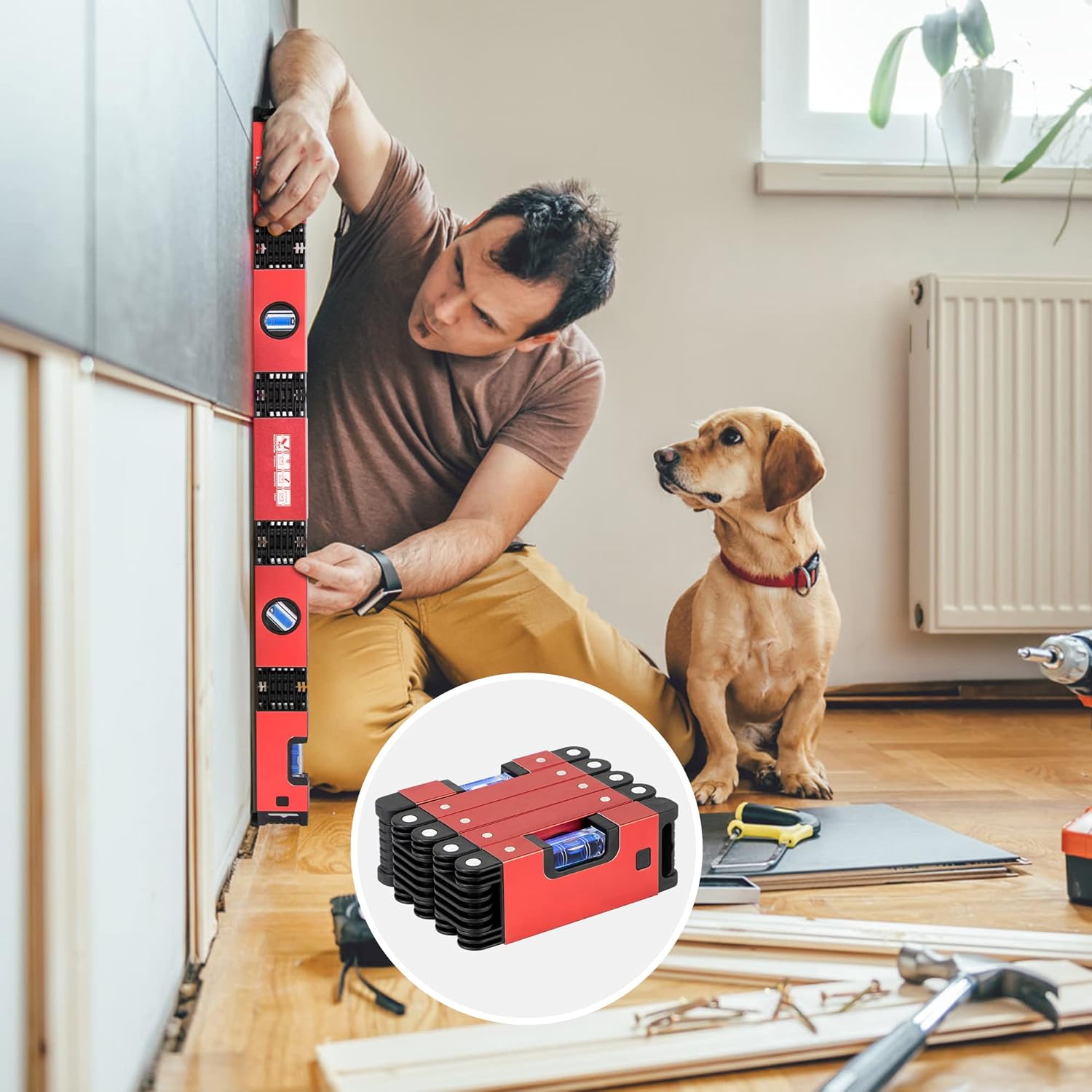 50% Rabatt | FoldLevel™ - Die klappbare Präzisions - Wasserwaage [Letzter Tag Rabatt] - Klarwen