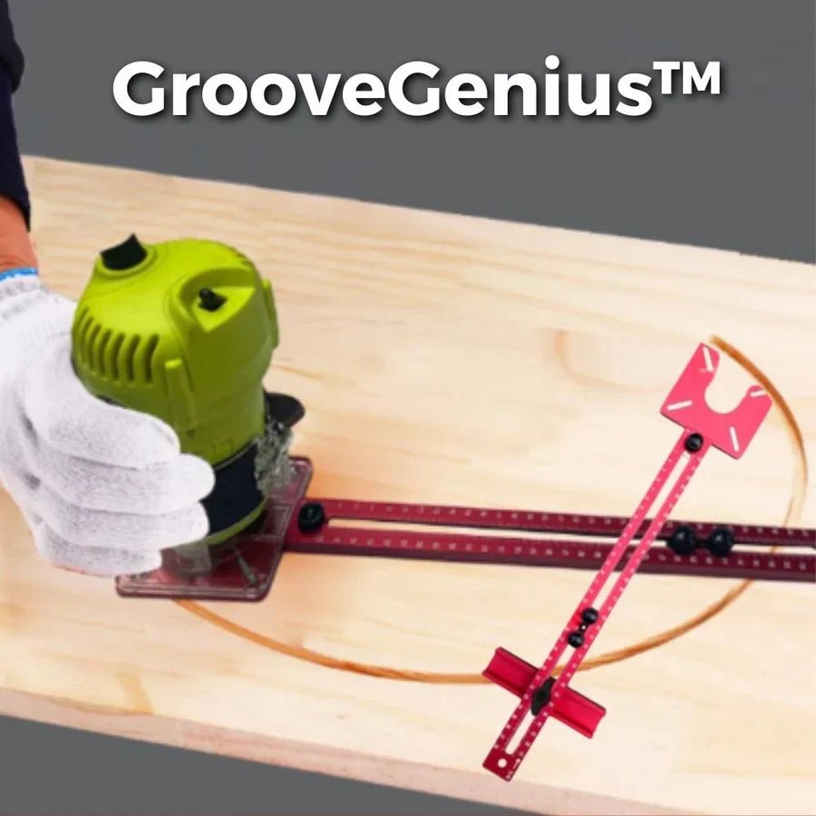 50% Rabatt | GrooveGenius™ 3 in 1 Fräsrillen - Halter [Letzter Tag Rabatt] - Klarwen