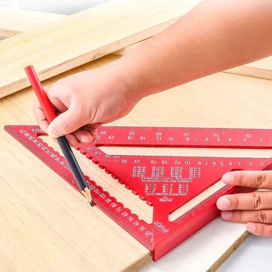 [50% Rabatt] ProAngle™ – Dreieckslineal für Müheloses Messen von Winkeln - Klarwen