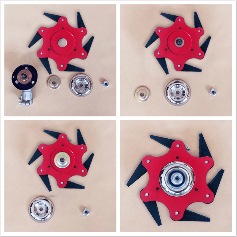 50% Rabatt | SteelBlade™ - Unkrauttrimmer - 6 - Stahl - Rasierklinge - Klarwen