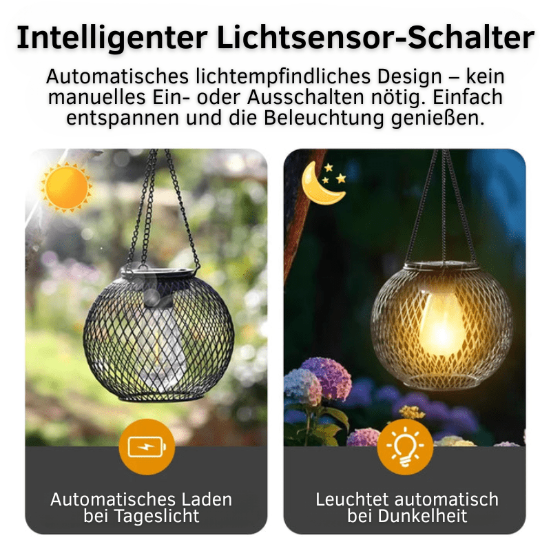 LumaGlow™ – Solar - Hängelampe Outdoor - Klarwen