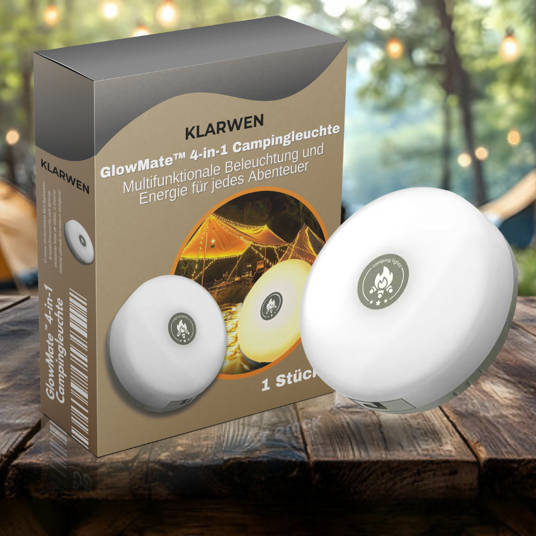 GlowMate™ 4-in-1 Campingleuchte