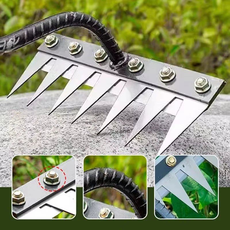 Multifunktionales Gartenwerkzeug zur Bodenpflege | PRONGSPRO - Klarwen
