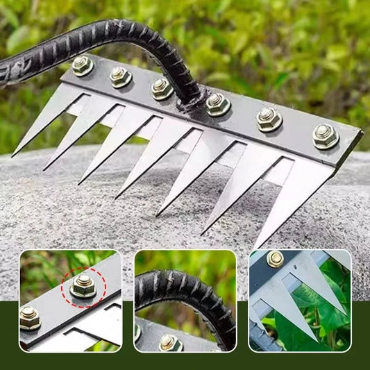 Multifunktionales Gartenwerkzeug zur Bodenpflege | PRONGSPRO - Klarwen