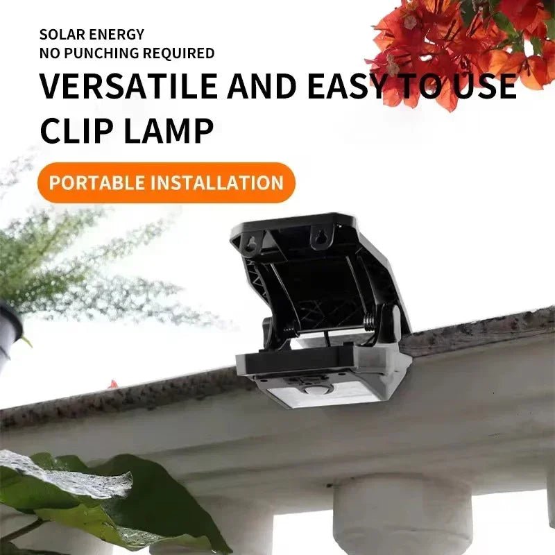 Luxclip™ – Solarbetriebene Clip - Lampe - Klarwen