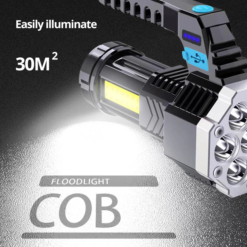 Wiederaufladbare LED - Taschenlampe - Klarwen