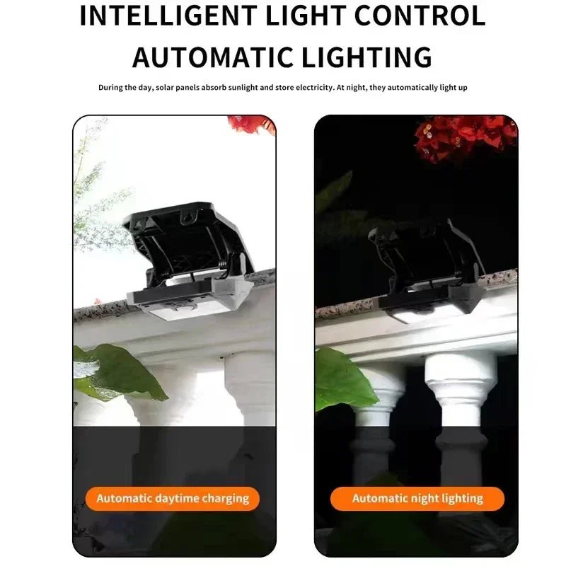 Luxclip™ – Solarbetriebene Clip - Lampe - Klarwen