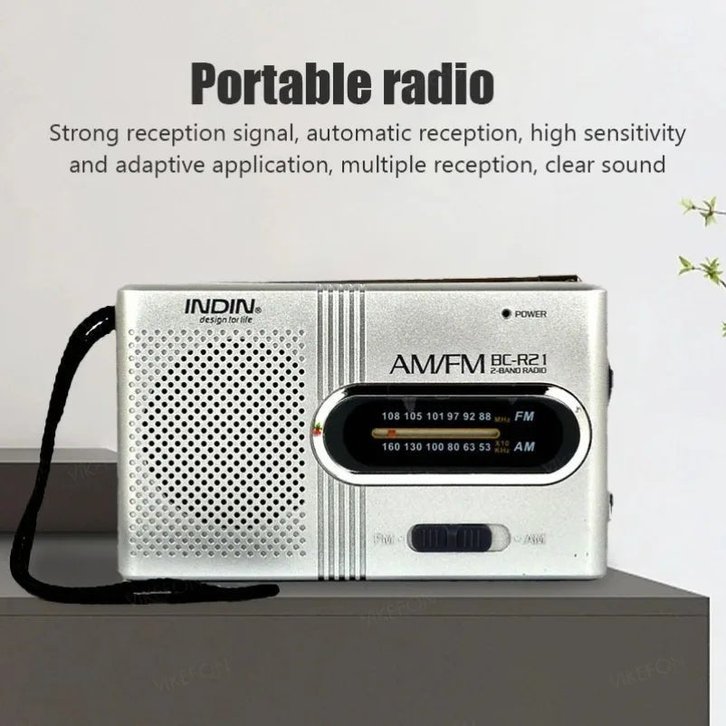 NotRadio™ – Tragbares AM/FM - Batterieradio - Klarwen