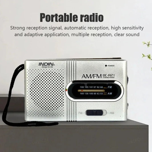 NotRadio™ – Tragbares AM/FM - Batterieradio - Klarwen