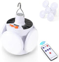 Faltbare 2 - in - 1 Solarlampe FOLDGLAZE - Klarwen