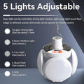Faltbare 2 - in - 1 Solarlampe FOLDGLAZE - Klarwen