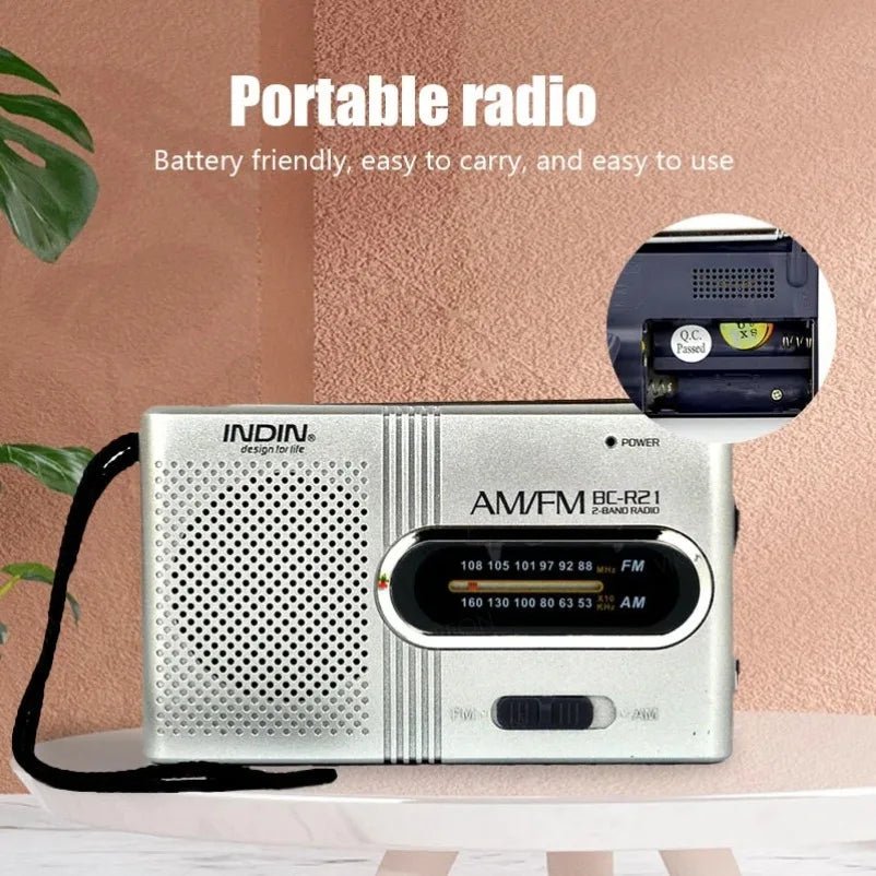 NotRadio™ – Tragbares AM/FM - Batterieradio - Klarwen