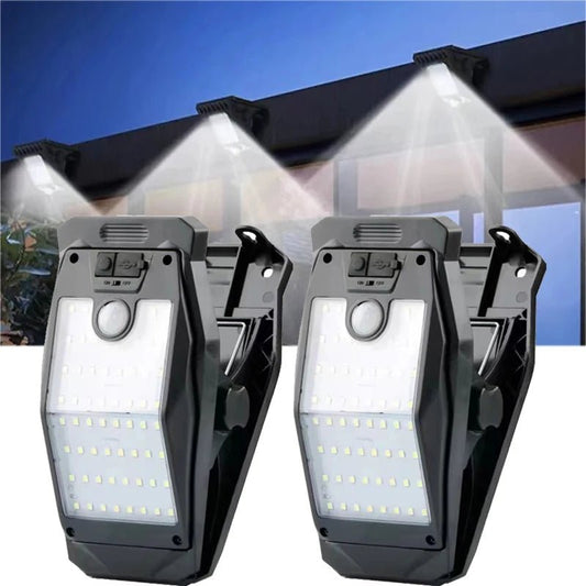 Luxclip™ – Solarbetriebene Clip - Lampe - Klarwen