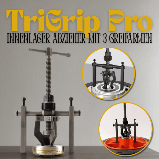 TriGrip Pro – Innenlager Abzieher mit 3 Greifarmen - Klarwen