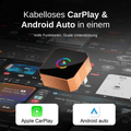 AirLink™ – Kabelloser CarPlay & Android Auto Adapter - Klarwen