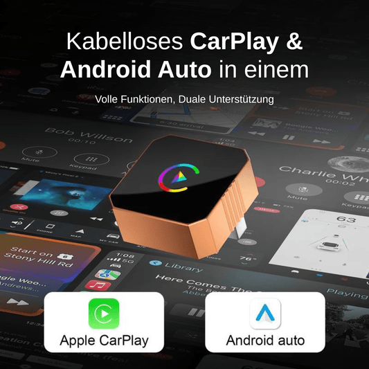 AirLink™ – Kabelloser CarPlay & Android Auto Adapter - Klarwen