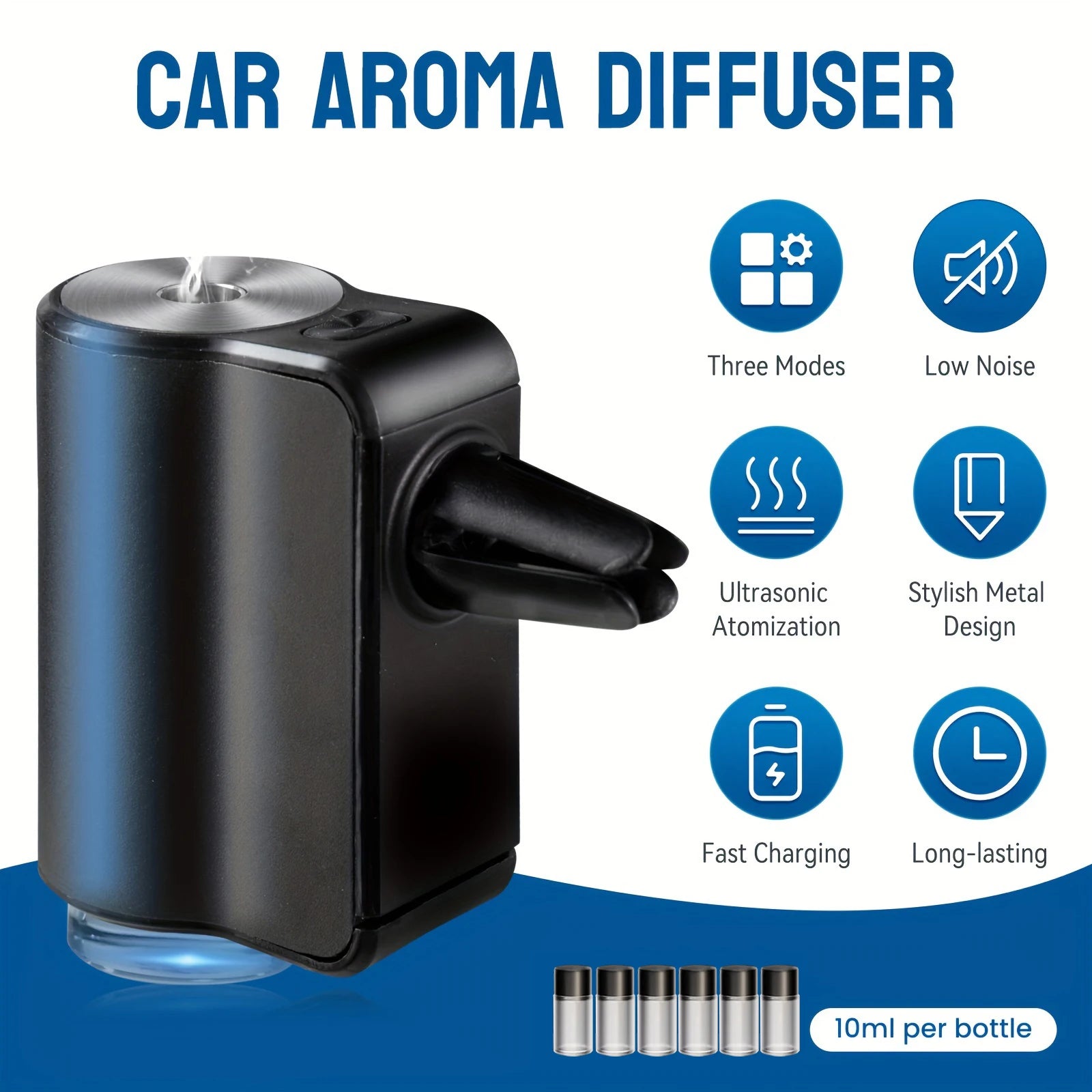 AiroMist™ – Elektrischer Auto - Diffusor für Duft - Klarwen